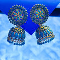 Circle flower Jhumka